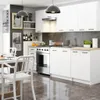 Meuble haut de cuisine 80 cm VERMINA - blanc Voir les images du produit 4