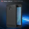 Samsung Galaxy J3 2017 TPU Case Carbon Fiber Optik Brushed Produktbild-Vorschau 3