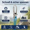 Outdoor Zelt Abspannset 6 Stück, Seilspanner mit Haken + 3m Produktbild-Vorschau 5