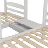 Letto a castello Flieks 90x200cm per 3 bambini, letto a Anteprima dell’immagine prodotto 7