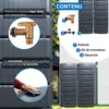 4rain Réservoir Mural Ensemble SLIM 1000 L, gris graphite 2 Voir les images du produit 4