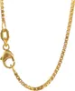 Goldkette Venezianerkette Halskette 1,2 mm - 45 cm 750-18 Produktbild-Vorschau 1