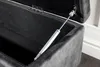 riess-ambiente Moderne Truhenbank LOFT 100cm grau Samt Produktbild-Vorschau 10