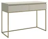 Selsey Bemmi - Coiffeuse Bureau, gris beige avec structure Voir les images du produit 1