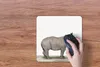 MuchoWow® Mauspad Mousepad Rhinozeros - Tiere - Jungen - Produktbild-Vorschau 3
