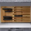 Bambusový organizér na 12 nožů v zásuvce RD2152 Náhled obrázku produktu 2