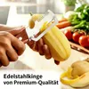 2 Stück Multifunktionaler Gemüseschäler mit Holzgriff, Produktbild-Vorschau 4