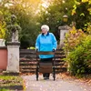 Aluminiowy chodzik z siedziskiem i torbą, składany, 130 kg Podgląd zdjęcia produktu 30
