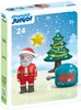 A Playmobil Junior Advent Calendar with Christmas-themed figures and decorations. Podgląd zdjęcia produktu