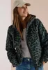 Cecil Jacke mit Wollanteil und Leo-Muster olive night XS Produktbild-Vorschau 8