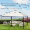 Ersatzdach Pavillon Pavillon-Baldachin, wetterbeständig, Produktbild-Vorschau 5