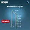 novus 042-0764 novus Tackerklammern Feindraht superhart Vista previa de la imagen del producto 2