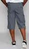 Übergrößen Leichte Cargo-Caprihose D555 Dunkelgrau 6XL Produktbild-Vorschau 1