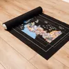 HI Puzzle-Matte 120x80 cm Filz Schwarz Produktbild-Vorschau 2