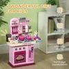 AIYAPLAY Kinderküche Spielküche mit Herd, Wasserhahn mit Produktbild-Vorschau 4