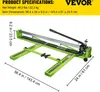 Profi Manueller Fliesenschneider 1200mm 47 Zoll Geeignet Produktbild-Vorschau 7