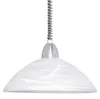 Hanglamp Lord 2 wit met chroom Productafbeelding-voorbeeld 1