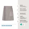 SCHIESSER Saunakilt Rom Herren | Einfarbig | 100% Baumwolle Produktbild-Vorschau 2