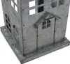 Laterne ZINKHAUS grau aus Metall H30cm Lichthaus Dekohaus - Produktbild-Vorschau 6