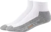 2er Pack camano Quarter Sportscken Unisex weiß 39-42 Produktbild-Vorschau 1