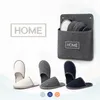 Relaxdays, 6 párů domácích pantoflí, domácí obuv, s taškou, Náhled obrázku produktu 6