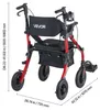 VEVOR 2-in-1 Rollator Faltbar mit Sitz, Leichter Gehwagen Produktbild-Vorschau 8
