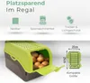 Novaliv 1x Mittel 5L Kartoffelbox grün Kartoffelkorb Produktbild-Vorschau 2