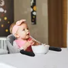 Clanmacy Tischsitz Babysitz Baby Tisch Faltbar Hochstuhl Produktbild-Vorschau 7