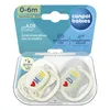 Canpol babies Silikon Schnuller symmetrisch LoveMum&Dad 0-6 Produktbild-Vorschau 6