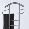 Herrendiener Stuhl Henry Buche Metallgestell silberfarben Produktbild-Vorschau 2