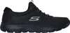 A side view of a black Skechers shoe against a white background. Produktbild-Vorschau