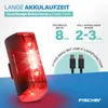 FISCHER Akku Rücklicht TWIN 2.0 - 360° Bodenbeleuchtung Produktbild-Vorschau 9