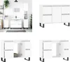vidaXL Kúpeľňová skrinka biela 80x33x60 cm materiál na báze Náhľad obrázku produktu 1