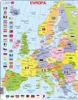 POLITICKÁ MAPA EURÓPY 48 d. EDU Puzzle Náhľad obrázku produktu 1