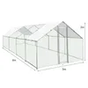 Hühnerstall 3m x 8m x 2m Hühnerfreilauf Freilaufgehege Produktbild-Vorschau 6