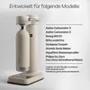 VIOK 1,3 L Edelstahlflasche für Aarke Carbonator 3, Smeg, Produktbild-Vorschau 2