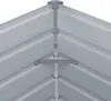 Close-up view of the internal metal structure of a raised garden bed. Náhľad obrázku produktu