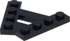 A black LEGO brick shaped like the letter 'A' with studs on top. Podgląd zdjęcia produktu