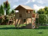 Fungoo Grün Braun Spielturm Stelzenhaus Sunshine, Produktbild-Vorschau 1