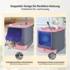 Katzentoilette mit UV-Schutz Katzenklo Groß mit Produktbild-Vorschau 6