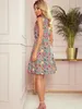 Numoco Damenkleid in A-Linie Victoria mehrfarbig L Produktbild-Vorschau 16