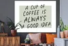 MuchoWow® Wandtattoo Wandsticker Wandaufkleber Kaffee - Produktbild-Vorschau 3