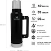 Stanley Classic Bottle L 1,4 L Matte Black Pebble Produktbild-Vorschau 12