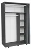Kleiderschrank auf Rollen 100 cm Ostila Produktbild-Vorschau 2