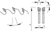 Stehle Lame de scie circulaire Ø 165 mm/As 20 mm - 48 dents Voir les images du produit 2