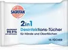 Sagrotan 2in1-Desinfektionstücher für 15er Produktbild-Vorschau 2