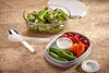 Mepal Salatbox Ellipse - Lunchbox - Nordic pink - BPA-frei Produktbild-Vorschau 6