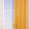 Ösengardine Leinenoptik uni senfgelb 140x260cm Produktbild-Vorschau 6