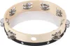 Tambourin Double Rang Métallique Jingle Percussion à Main Voir les images du produit 6