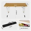 AREBOS Campingtisch faltbar 90x51,5 cm | Höhenverstellbar Produktbild-Vorschau 11